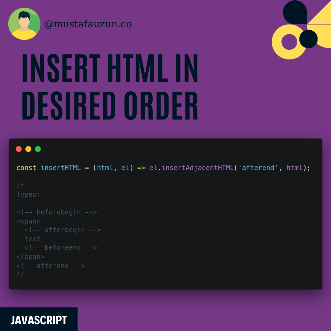 javascript-insert-html-in-desired-order-mustafa-uzun-blog